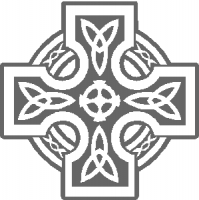 Celtic Cross 03 outlined